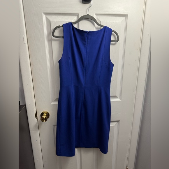 4C Anthropologie Royal Blue Sleeveless Mini Dress - Picture 2 of 3